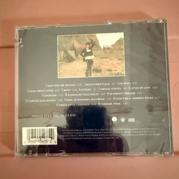 NWT k.d. Lang | Even Cowgirls Get the Blues | Vintage CD - Picture 2 of 2